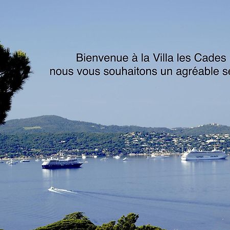 Villa Les Cades Sainte-Maxime Exteriör bild